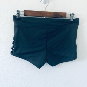 Kona Sol Gray Swim Suit Shorts Sz Small, Women's Swimwear